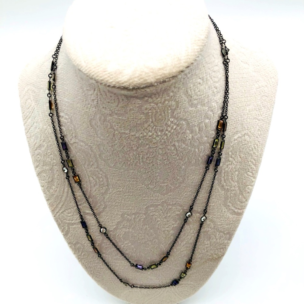 Sterling silver Necklace 40 inch long